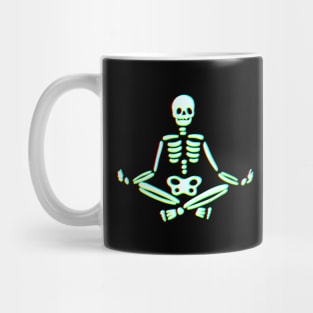 Meditating Skeleton Mug